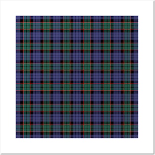 Fletcher Modern Plaid Tartan Scottish Posters and Art